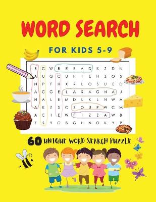 Book cover for Word Search for Kids 5-9