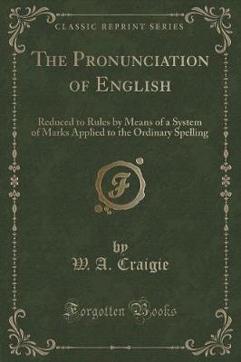 Book cover for The Pronunciation of English