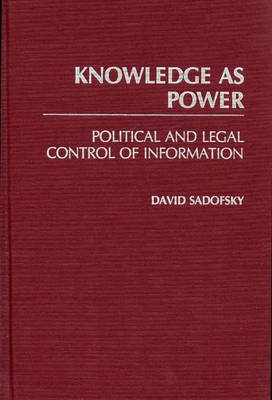 Book cover for Knowledge as Power