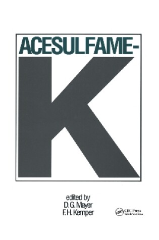 Cover of Acesulfame-k