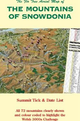 Cover of The Fir Tree Aerial Map of The Mountains of Snowdonia