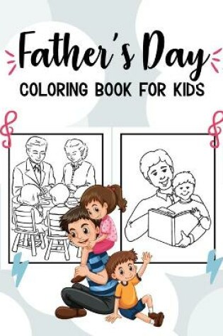 Cover of Father's Day Coloring Book for Kids