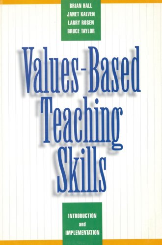 Book cover for Values Based Teaching Skills