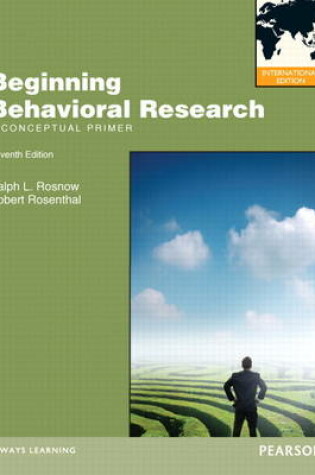 Cover of Beginning Behavioral Research