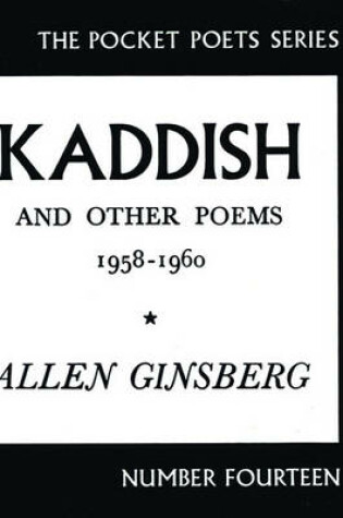 Cover of Kaddish and Other Poems