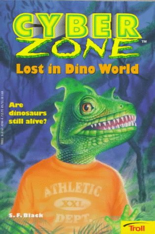 Book cover for Lost in Dino World-Cyber Zone