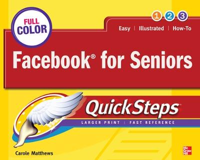 Book cover for Facebook for Seniors QuickSteps