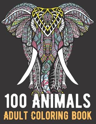 Cover of 100 Animals Coloring Book