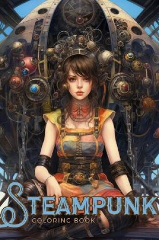 Cover of Steampunk Coloring Book