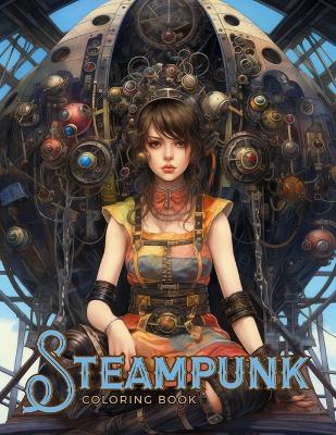 Cover of Steampunk Coloring Book