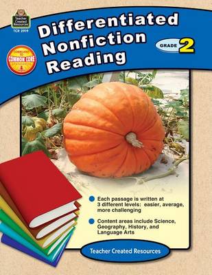 Cover of Differentiated Nonfiction Reading Grade 2