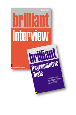 Cover of Value Pack: Brilliant Interview/Brilliant Psychology Tests pk