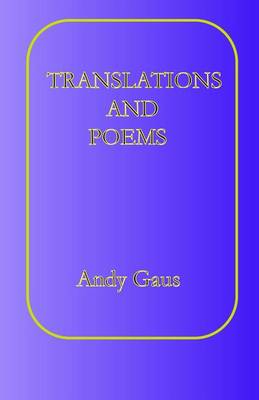 Book cover for Translations and Poems