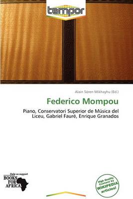 Cover of Federico Mompou