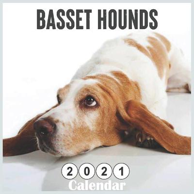Book cover for Basset Hounds 2021 Calendar