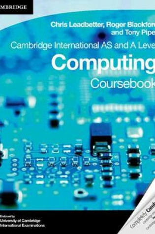 Cover of Cambridge International AS and A Level Computing Coursebook