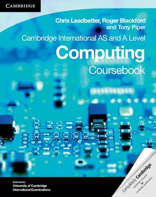 Book cover for Cambridge International AS and A Level Computing Coursebook