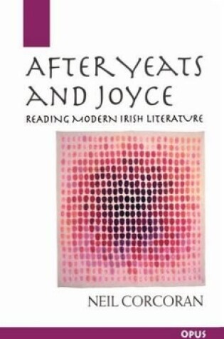 Cover of After Yeats and Joyce