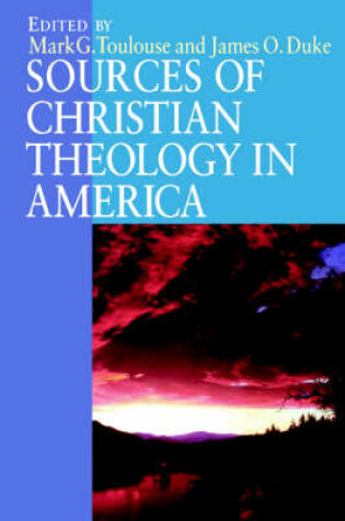 Cover of Sources of Christian Theology in America