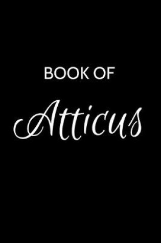 Cover of Atticus Journal Notebook