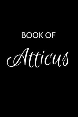Book cover for Atticus Journal Notebook