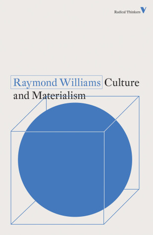 Book cover for Culture and Materialism