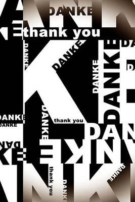 Book cover for Danke, Thank You