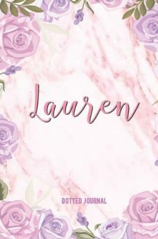 Cover of Lauren Dotted Journal