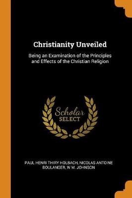 Book cover for Christianity Unveiled