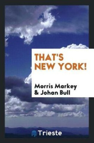 Cover of That's New York!