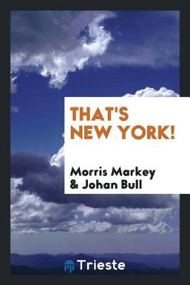 Book cover for That's New York!