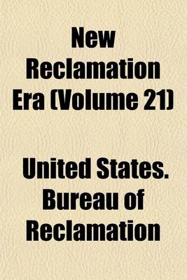 Book cover for New Reclamation Era (Volume 21)