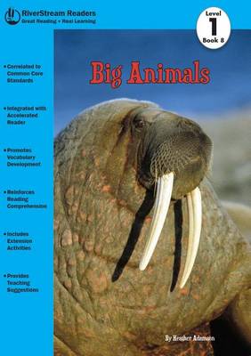 Book cover for Big Animals, Book 8