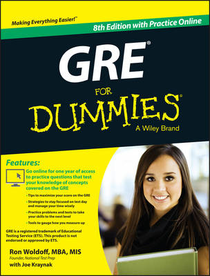 Book cover for GRE For Dummies