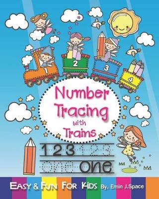 Cover of Number Tracing with Trains