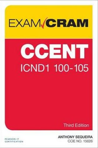 Cover of CCENT ICND1 100-105 Exam Cram