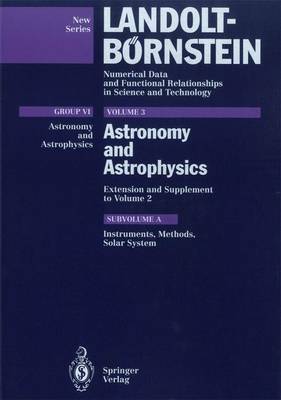 Cover of Instruments, Methods, Solar System