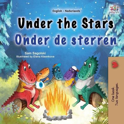 Book cover for Under the Stars (English Dutch Bilingual Kids Book)