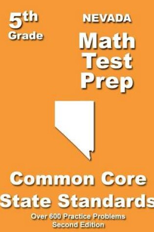 Cover of Nevada 5th Grade Math Test Prep