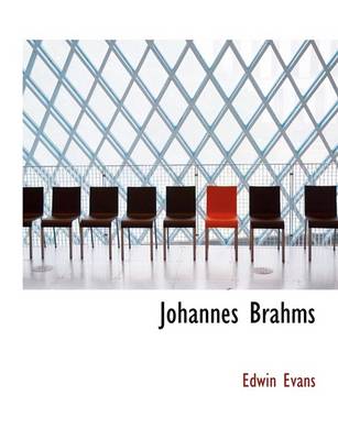 Book cover for Johannes Brahms