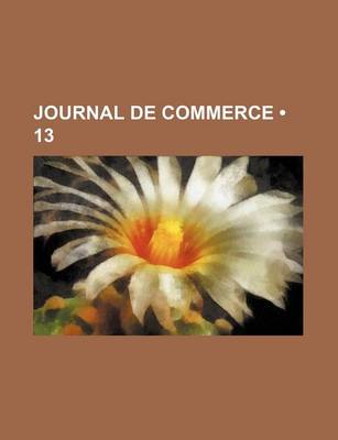 Book cover for Journal de Commerce (13)