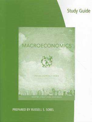 Book cover for Coursebook for Gwartney/Stroup/Sobel/Macpherson's Macroeconomics:  Private and Public Choice, 14th