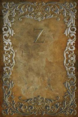 Book cover for Monogram "z" Blank Book
