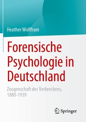 Book cover for Forensische Psychologie in Deutschland