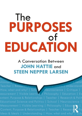 Book cover for The Purposes of Education