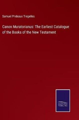 Cover of Canon Muratorianus