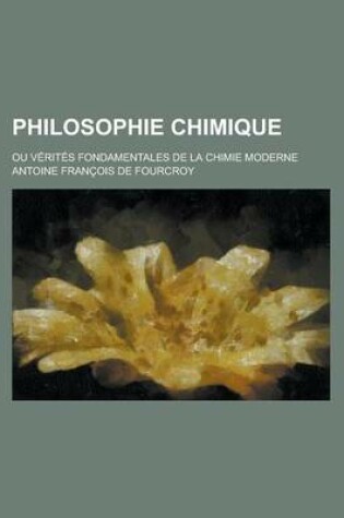 Cover of Philosophie Chimique