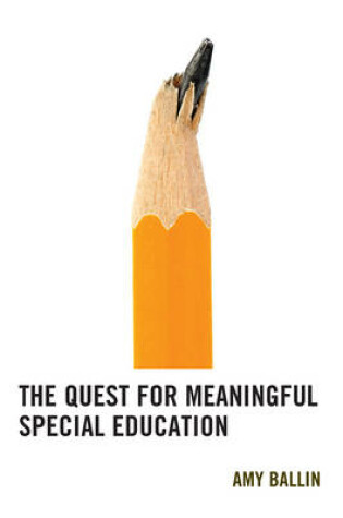 Cover of The Quest for Meaningful Special Education