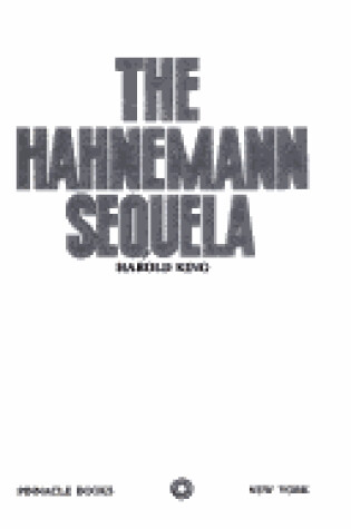 Cover of The Hahnemann Sequela