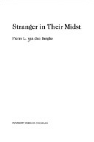 Cover of Stranger in Their Midst